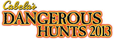Cabela's Dangerous Hunts 2013 title screen for Wii